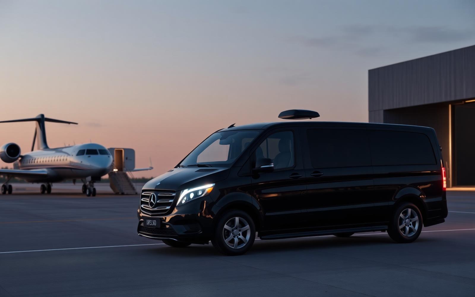 Mercedes V-Class VIP — luxury vip lounge van in the My Royal Concierge fleet